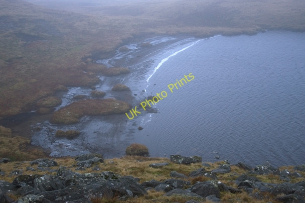 Photo 6"x4" Looking down on Sand Tarn in cloud Fell End\/SD7298 c2009