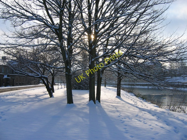 Photo 6"x4" River Kent: left bank Kendal c2009