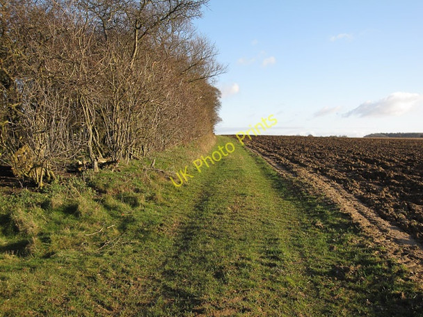 Photo 6"x4" Footpath to Weston Colville Weston Colville c2009