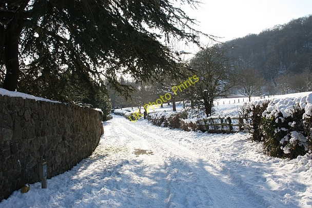 Photo 6"x4" Lane from Little Malvern to Underhills Farm Little Malvern c2010