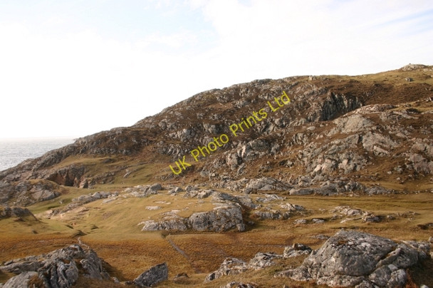Photo 6"x4" Typical Lewisian Gneiss Landscape Achmelvich c2006
