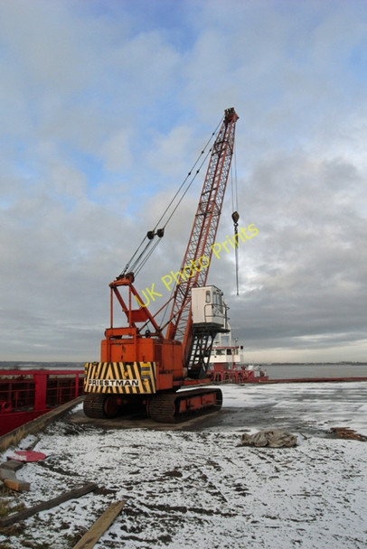 Photo 6"x4" Old Ferry Wharf, Barrow Haven Barrow Haven c2010