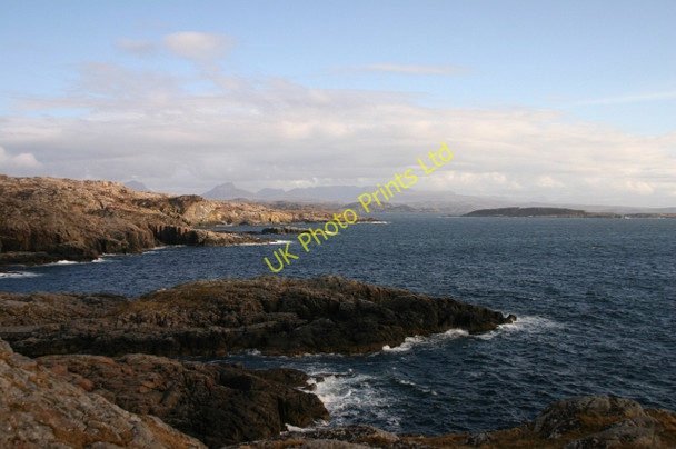 Photo 6"x4" Rocky Coast Achmelvich c2006