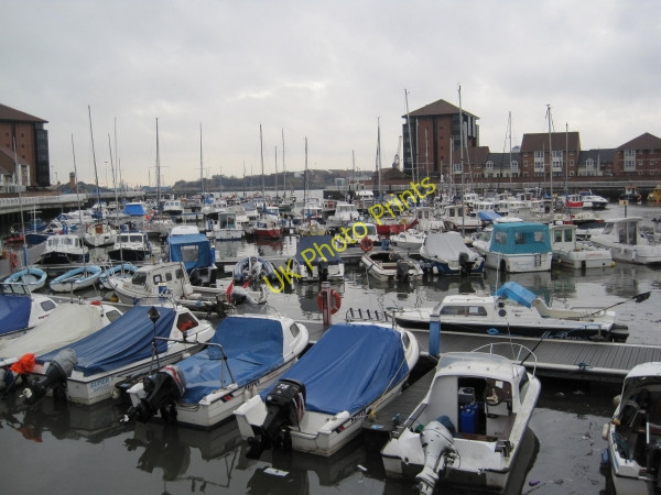 Photo 6"x4" Marina at Roker, Sunderland Sunderland\/NZ3957 c2010