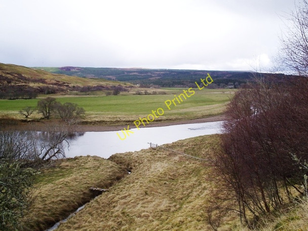 Photo 6"x4" Looking down towards the River Oykel Oape c2006