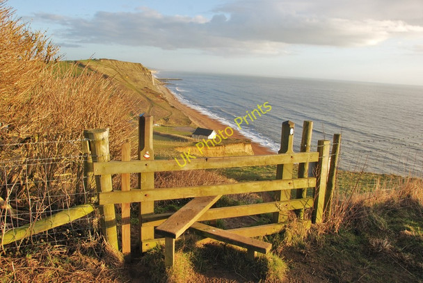 Photo 6"x4" Eype Mouth Bridport c2010