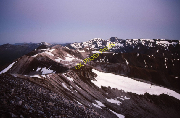 Photo 6"x4" On the summit of Stob Choire Claurigh Stob Choire Claurigh c1986
