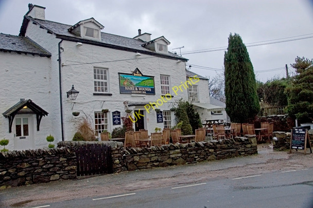 Photo 6"x4" Hare & Hounds, Bowland Bridge Bowland Bridge c2010