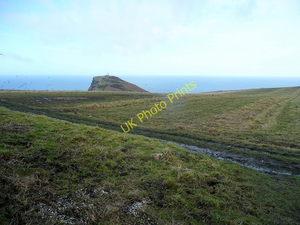 Photo 6"x4" View from St. Symphorian's churchyard Boscastle c2010