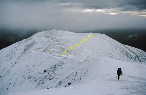 Photo 6"x4" Nearing the top of Stob Binnein Stob Binnein c1985