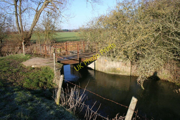 Photo 6"x4" Bridge over the brook Wallingford c2010