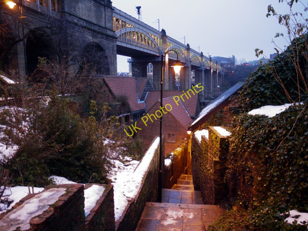Photo 6"x4" High Level Bridge from Long Stairs Newcastle upon Tyne c2010