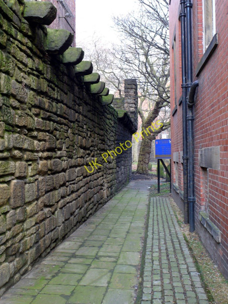 Photo 6"x4" Newcastle town wall east of St Andrew's Street Newcastle upon Tyne c2010