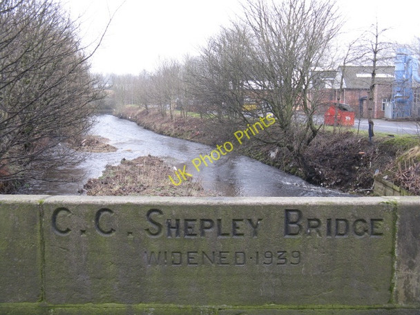 Photo 6"x4" River Tame At Shepley Bridge Denton\/SJ9295 c2010