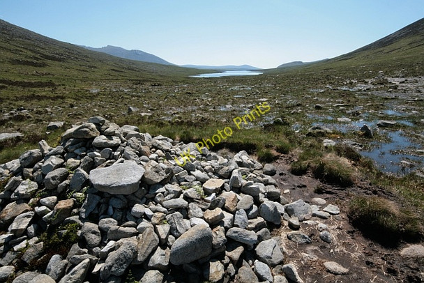 Photo 6"x4" Cairn near the North end of Loch Tanna Pirnmill c2009