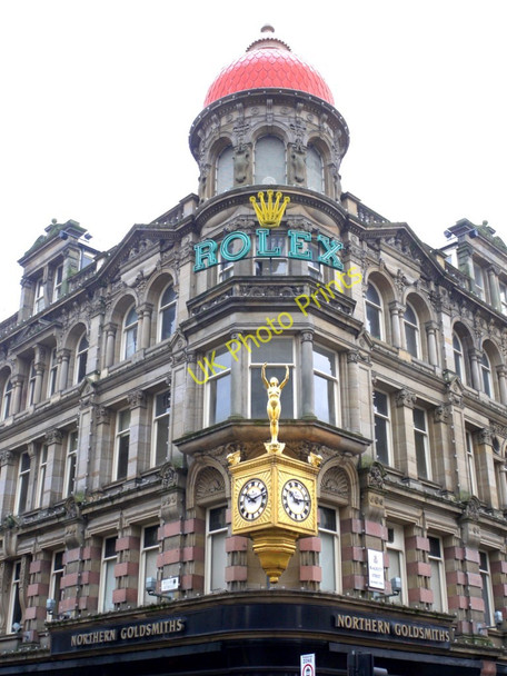 Photo 6"x4" Northern Goldsmiths, Blackett Street and Pilgrim Street corner Newcastle upon Tyne c2010