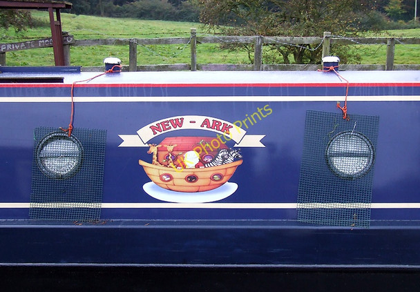 Photo 6"x4" Narrowboat on the Trent and Mersey Canal Armitage\/SK0716 c2009