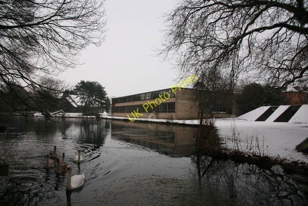 Photo 6"x4" Lake by the school Wallingford c2010