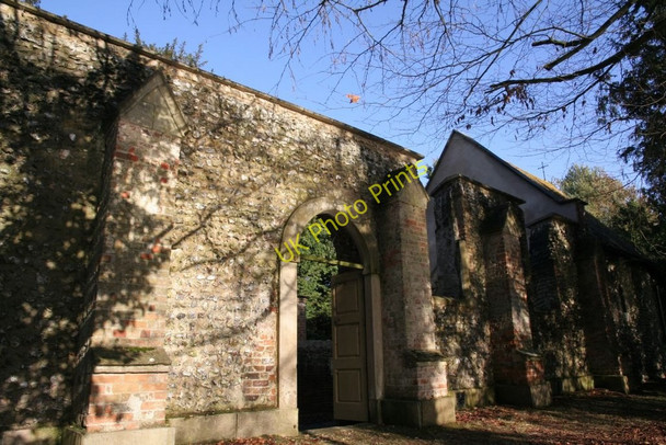 Photo 6"x4" Door to the church Wallingford c2010