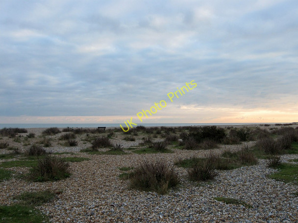 Photo 6"x4" Shingle Bank, Pevensey Bay Beach Pevensey Bay\/TQ6504 c2010