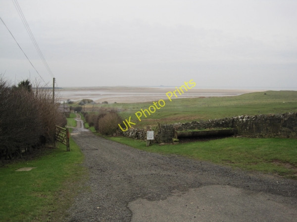 Photo 6"x4" Track and Bridleway to Kiln Point Waren Mill c2010