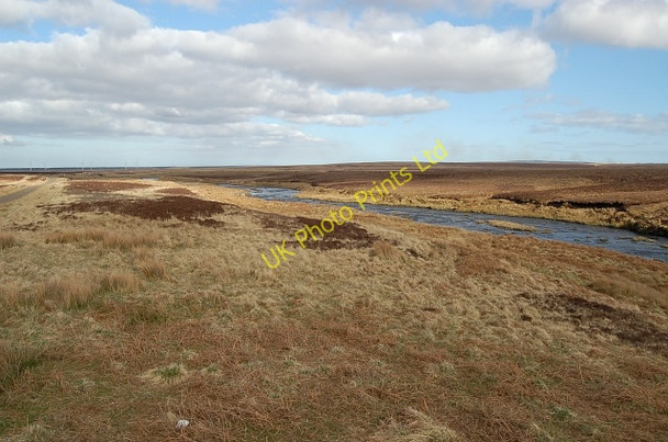 Photo 6"x4" Thurso River east of Strathmore Cr\u00f2ic c2006