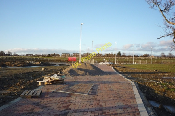 Photo 6"x4" New roundabout and Badger Hill Heslington c2010