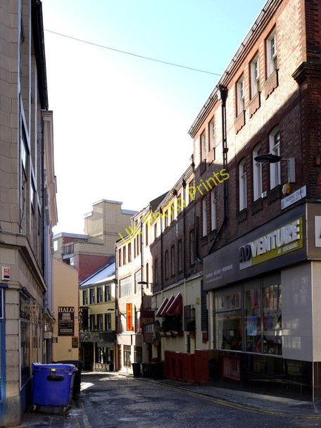 Photo 6"x4" Pudding Chare from Bigg Market Newcastle upon Tyne c2010