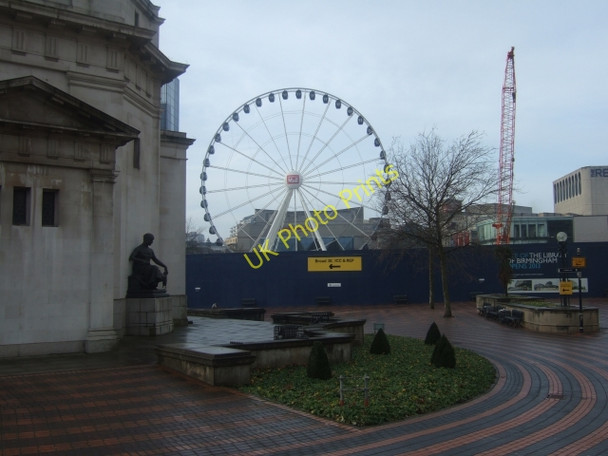 Photo 6"x4" Building site for Birmingham Library Lee Bank c2010