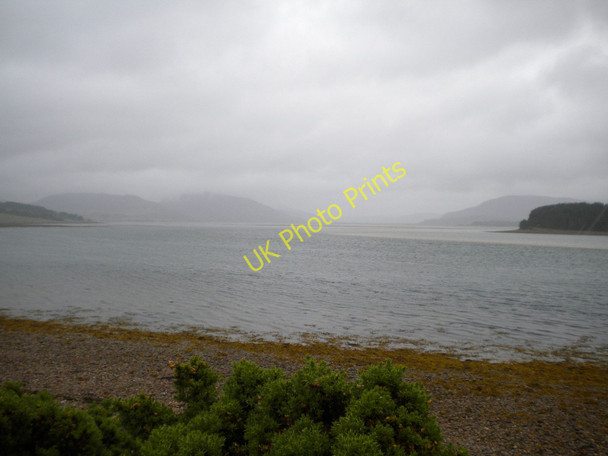 Photo 6"x4" Loch Fleet from the Mound Kirkton\/NH7998 c2009