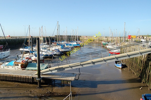 Photo 6"x4" Floating pontoon, Anstruther harbour Anstruther Wester c2006