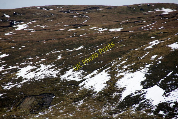 Photo 6"x4" Flanks of Valla Field from Hill of Caldback Westing\/HP5705 c2010