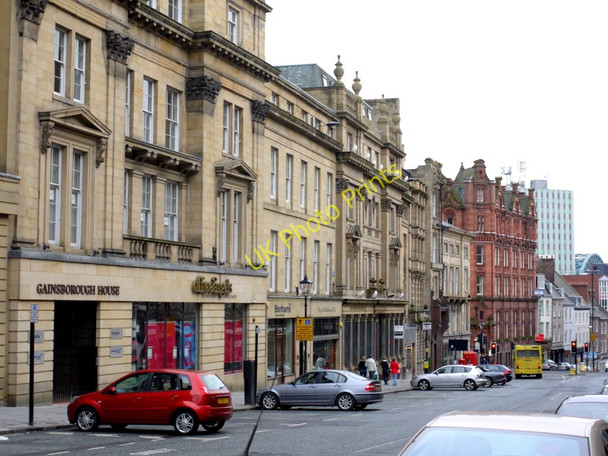 Photo 6"x4" The east side of Grey Street above junction with Mosley Street Newcastle upon Tyne c2010