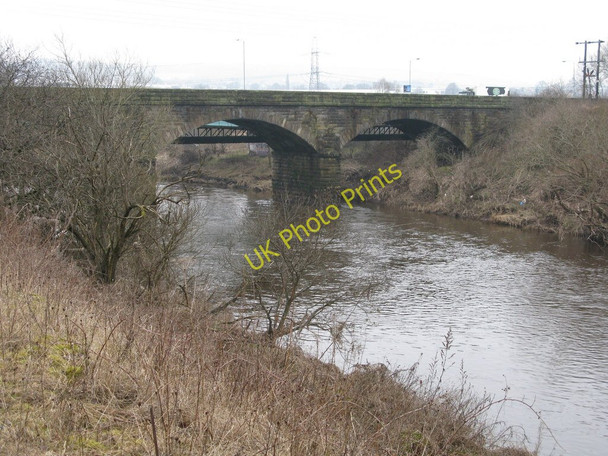 Photo 6"x4" Railway Bridge near Carmyle Carmyle c2010