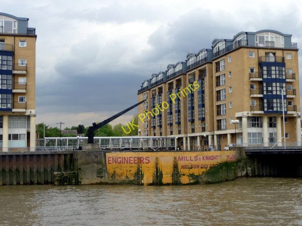 Photo 6"x4" Nelson Dry Dock, Rotherhithe, London Poplar\/TQ3780 c2009