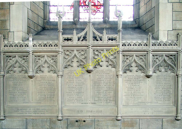 Photo 6"x4" St John the Baptist, Sheepcote Road, Harrow - Memorial WWI Harrow\/TQ1488 c2004
