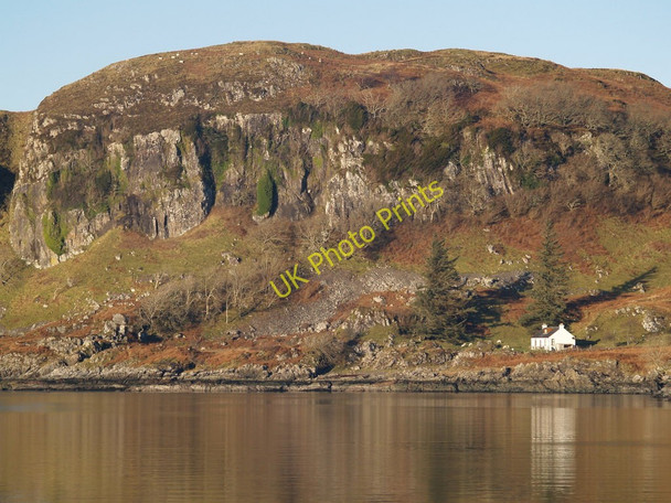 Photo 6"x4" Minard Cottage (Tigh Beg) from Loch Feochan Ardentallen c2009