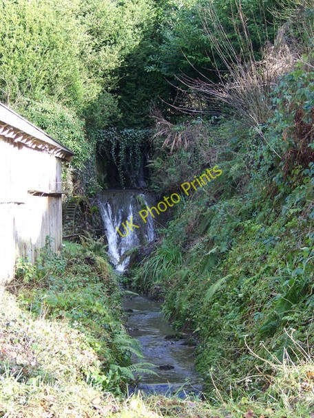 Photo 6"x4" Waterfall, East Pennard East Pennard c2010