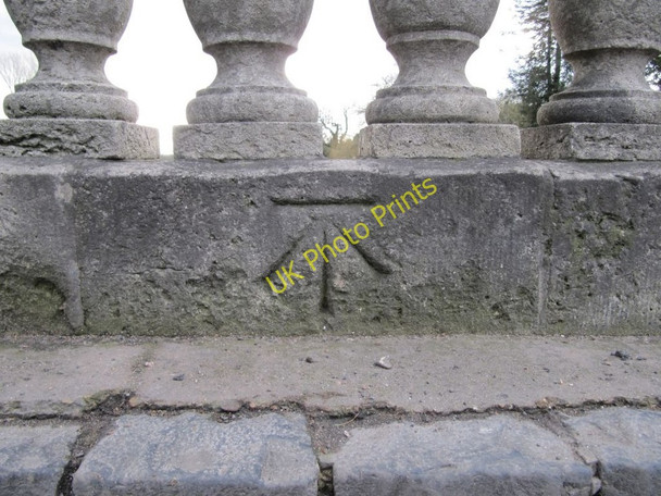 Photo 6"x4" Wallingford Bridge Benchmark Wallingford c2010
