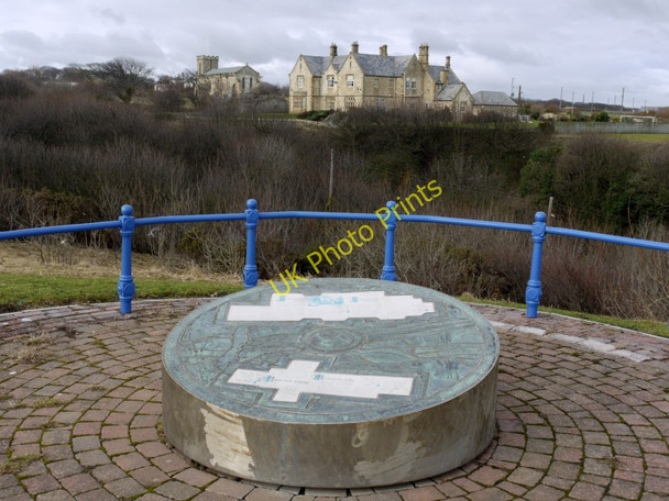 Photo 6"x4" Interpretive sculpture, Vane Tempest car park, Seaham Seaham c2010