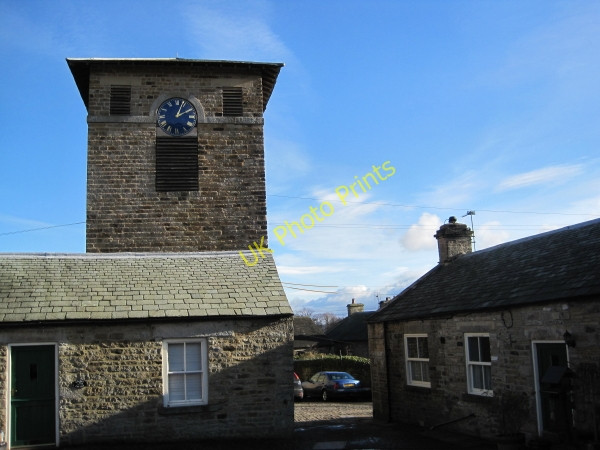 Photo 6"x4" Clock Tower, Middleton House Middleton in Teesdale c2010