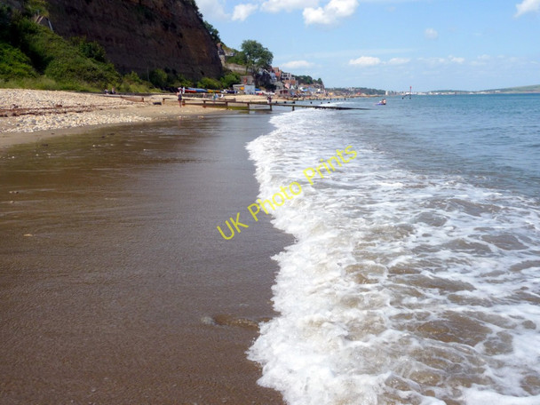 Photo 6"x4" Shanklin Beach, Isle of Wight Shanklin c2009