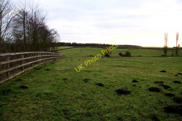 Photo 6"x4" Field of mole hills at Stanton St John Stanton St John c2010
