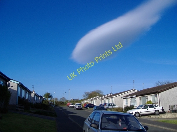 Photo 6"x4" Unusual cloud, Ballasalla Ballasalla\/SC2870 c2006