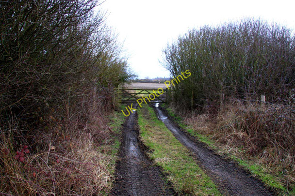 Photo 6"x4" Gate to a field at Danesbrook Farm Horton-cum-Studley c2010