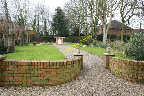 Photo 6"x4" Sacred Heart Church, North Walsham - Memorial Garden North Walsham c2010