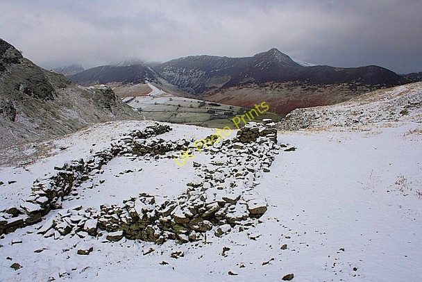 Photo 6"x4" Ruined Sheepfold, Yewthwaite Comb Little Town\/NY2319 c2010