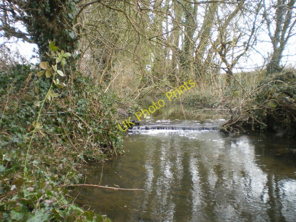 Photo 6"x4" Tiny weir on the Mad Brook Brockton\/SJ7203 c2010