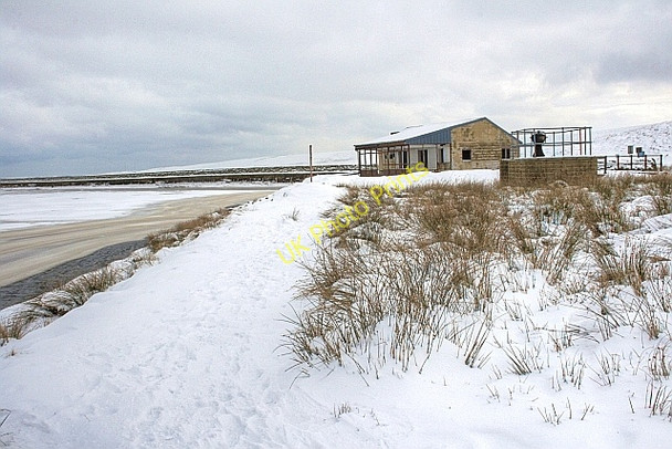 Photo 6"x4" Ruined Building, Green Withens Reservoir Pike End c2010