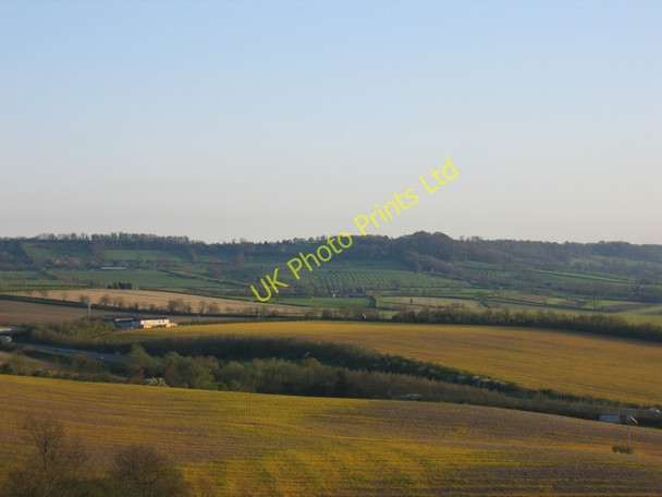 Photo 6"x4" View SW from the Burton Hills Northend\/SP3952 c2006
